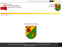 Tablet Screenshot of bip.lichnowy.pl